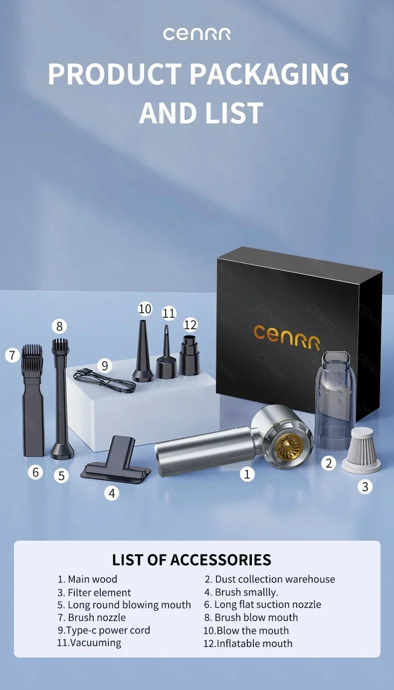 Aero Cenrr - Car Vaccum - Model CE-109