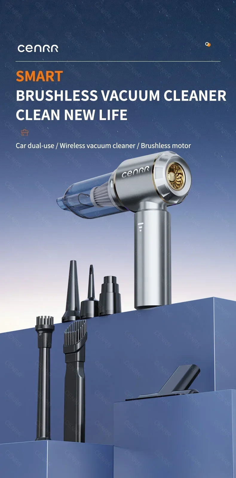 Aero Cenrr - Car Vaccum - Model CE-109
