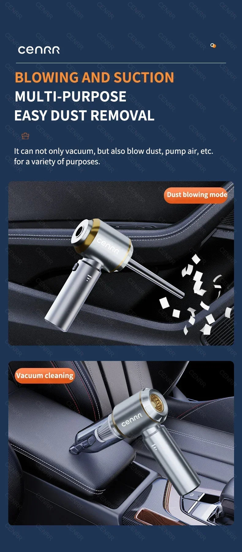 Aero Cenrr - Car Vaccum - Model CE-109